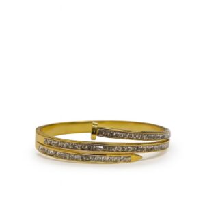 Imported Golden Kada with Stone
