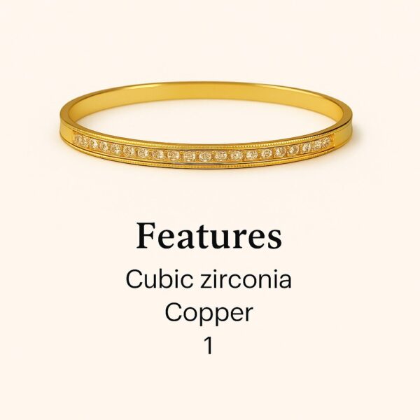 Golden Kada with Stone Lining
