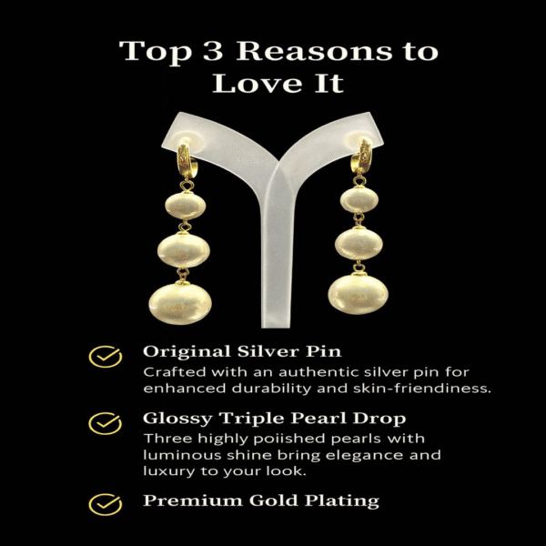 imported pearl earrings
