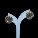 silver pin earrings