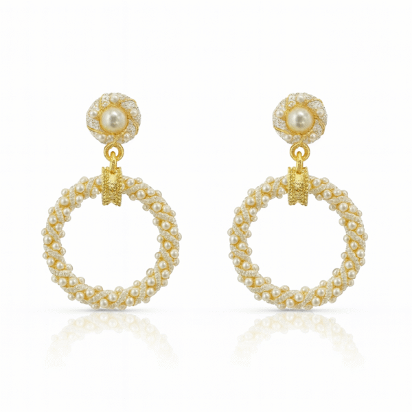 imported pearl earrings