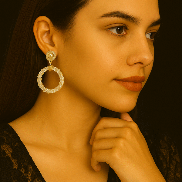 imported pearl earrings