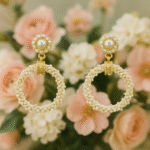 imported pearl earrings