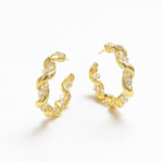 lightweight twisted hoops