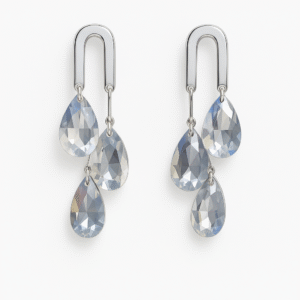 crystal drop earrings
