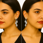 crystal drop earrings
