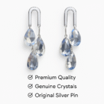 crystal drop earrings