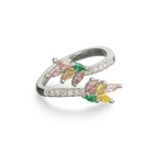 adjustable floral ring