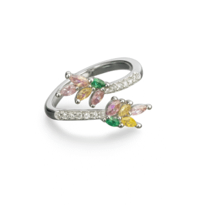 adjustable floral ring