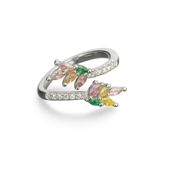 adjustable floral ring