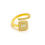 imported gold adjustable ring
