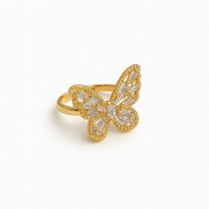 Imported Gold Butterfly Ring