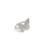 Imported Silver Butterfly Ring