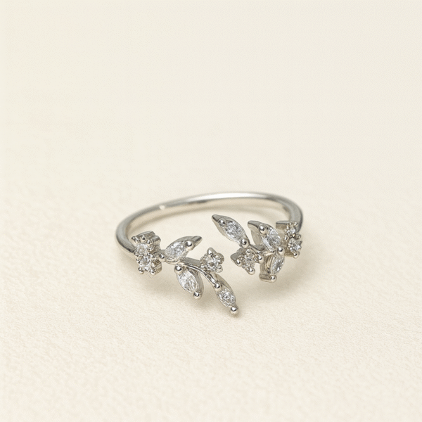 Adjustable Leaf Ring