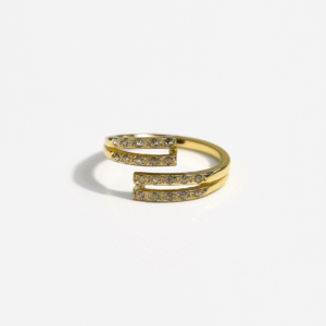 Double Band Adjustable Ring