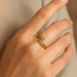 Double Band Adjustable Ring