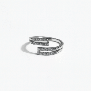 Double Band Adjustable Ring