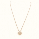 Korean Design Heart Pendant Chain