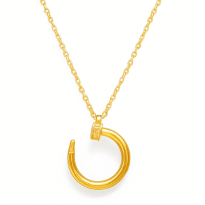 Jewelsland Golden Circle Pendant Chain