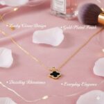 Black Clover Pendant for Women & Girls