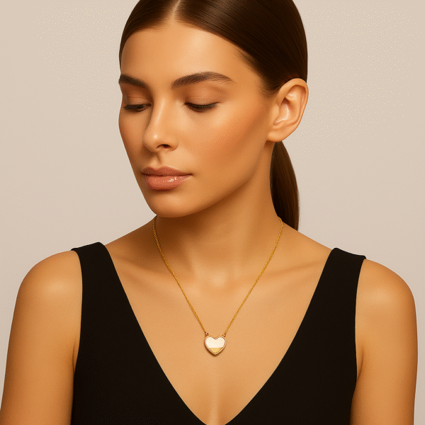 Jewelsland Imported Heart Pendant Chain