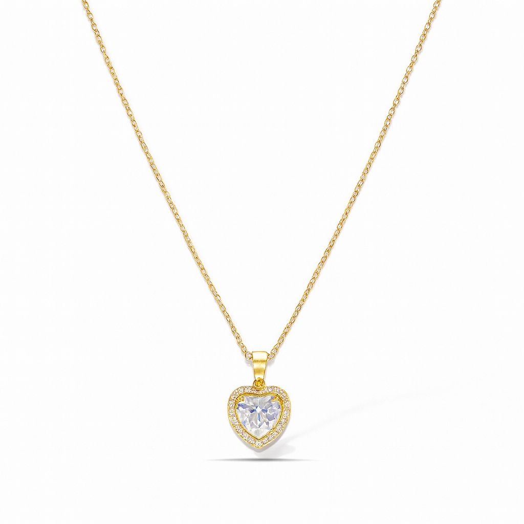 Jewelsland Heart Pendant Chain