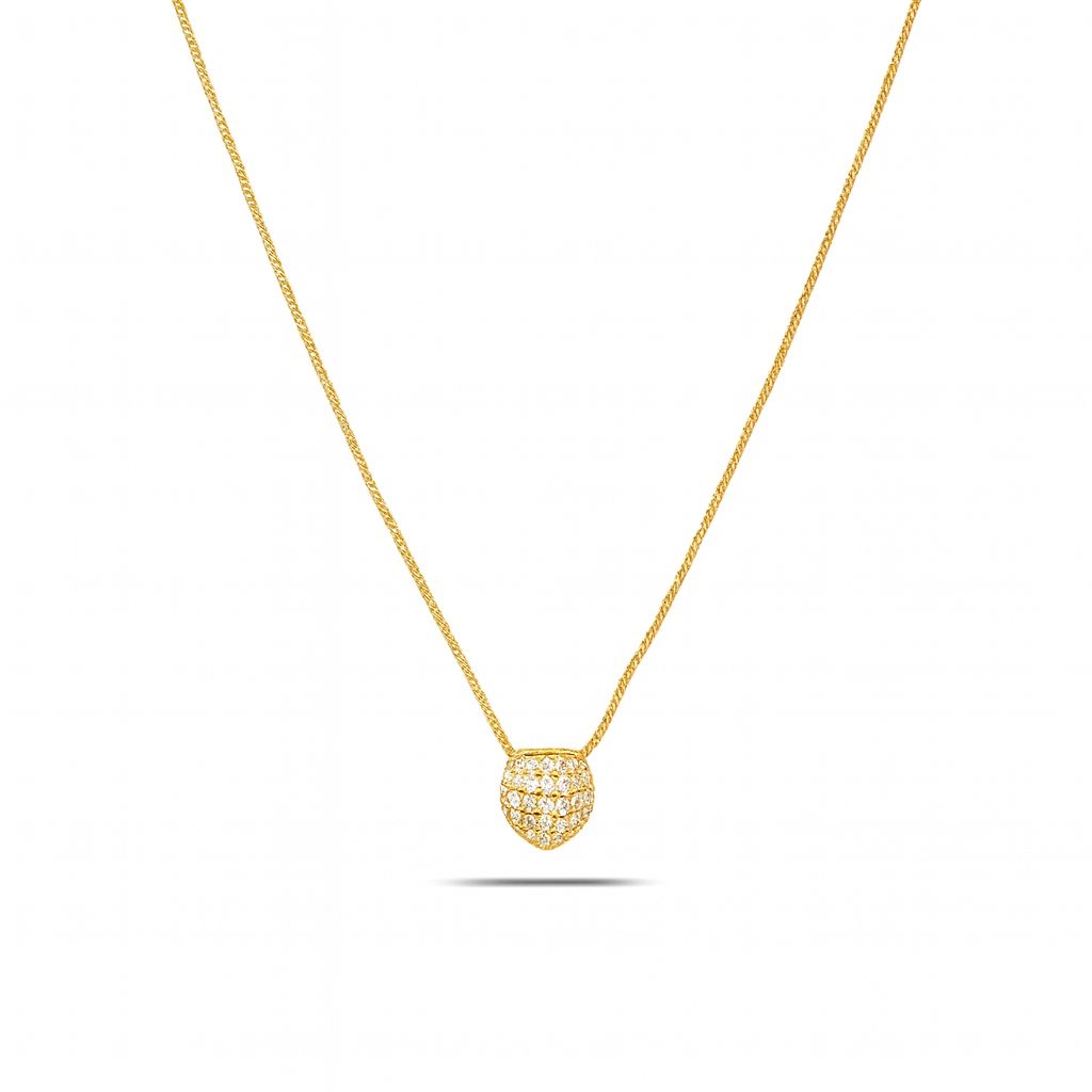 Jewelsland Crystal Pendant Chain