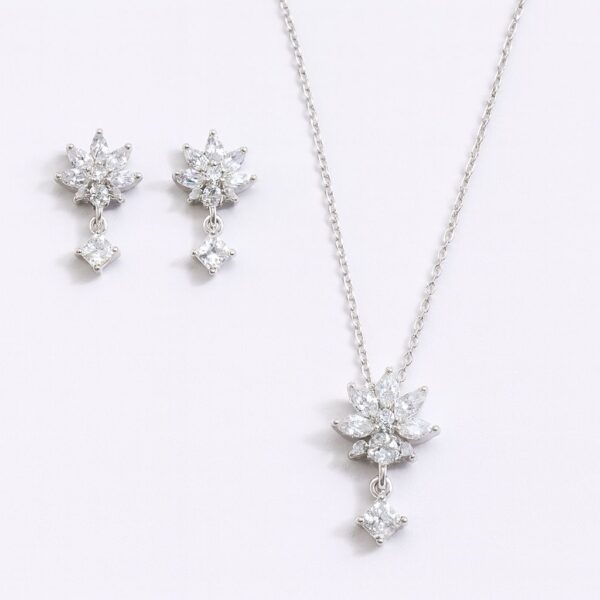 Jewelsland Silver Necklace Set
