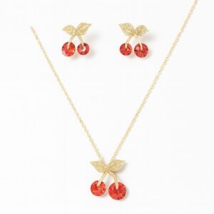 Jewelsland Cherry Necklace Set