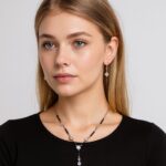 Mangalsutra Necklace & Earrings Set