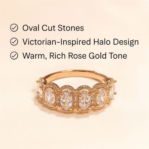 Imported Korean Design RoseGold Ring