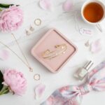 Korean Flower Double Band Gold Plated Bangle - Image 3