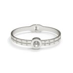 Silver Plated Stone Kada