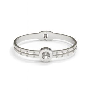 Silver Plated Stone Kada