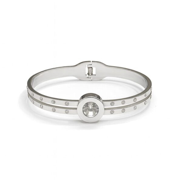 Silver Plated Stone Kada