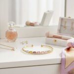 Baguette Multi-Color Stone Gold Plated Bangle - Image 3